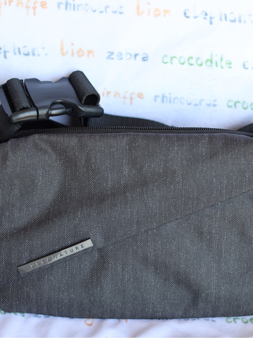 Sleek Black Crossbody Sling Bag by (No Brand) - Picture 5 of 7